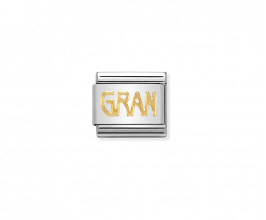 Nomination Gran charm in 18K gold