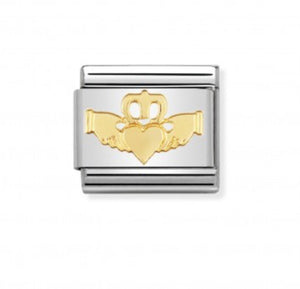 Nomination Claddagh 18K gold charm