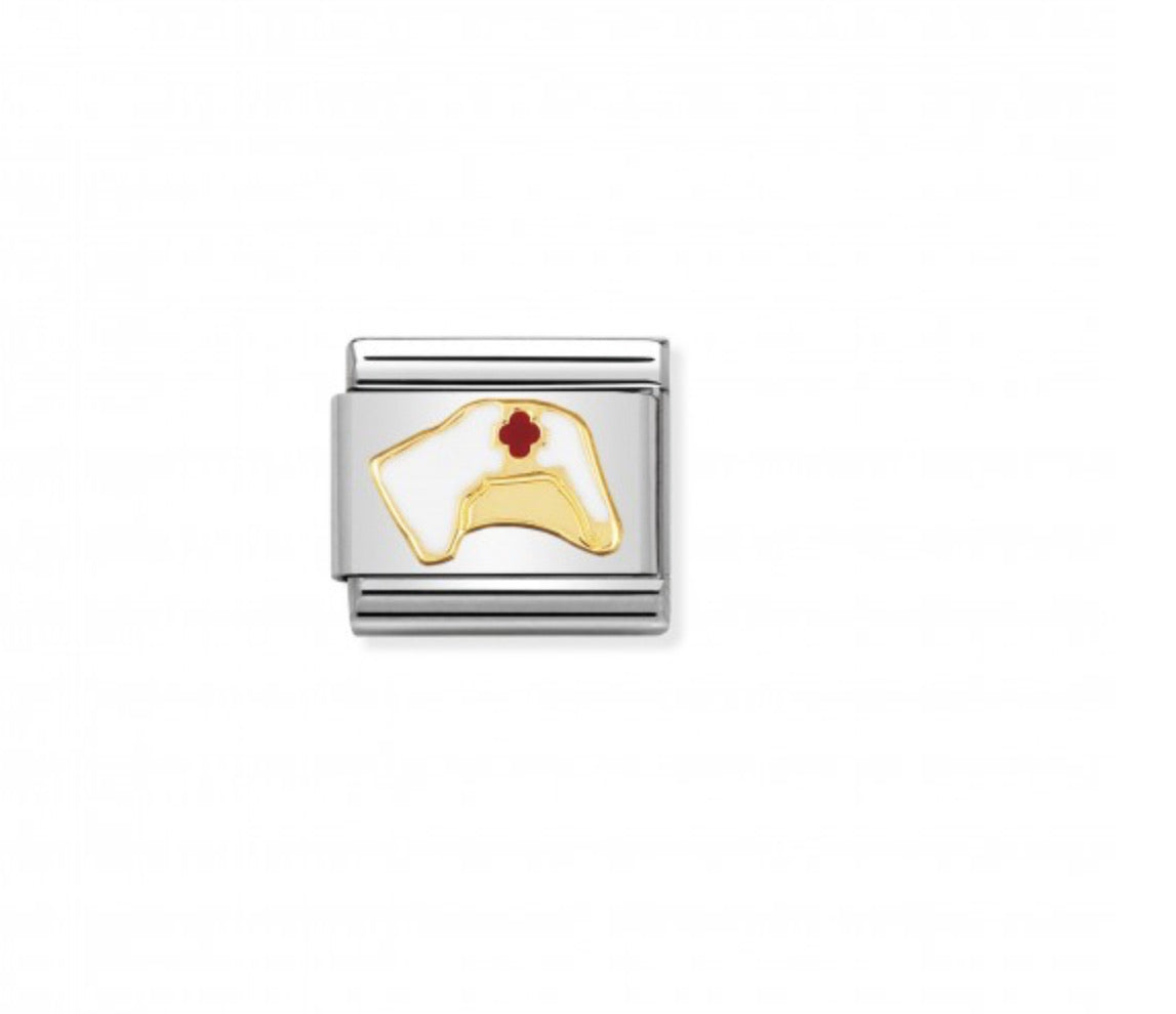 Nomination Nurse’s hat in 18K gold