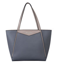 Load image into Gallery viewer, Red Cuckoo Grey Shopper Shoulder Bag

