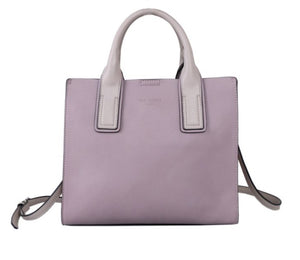 Red Cuckoo Small Purple Tote with stand out straps
