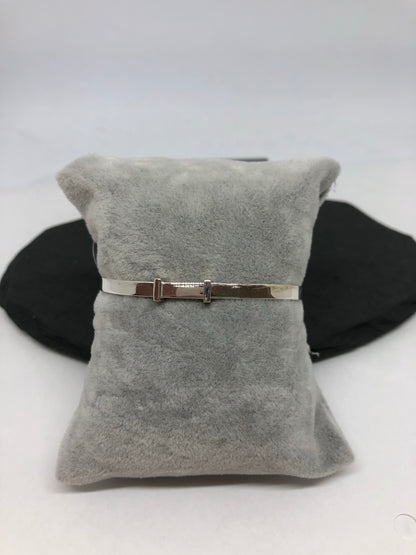 Sterling Silver Claddagh Baby Bangle 06