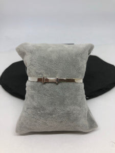 Sterling Silver Claddagh Baby Bangle 06