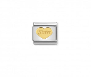 Nomination Sister in Heart / 18K gold